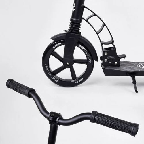 Самокат алюминиевый Best Scooter серый (47351): Максимальная допустимая нагрузка, кг 100