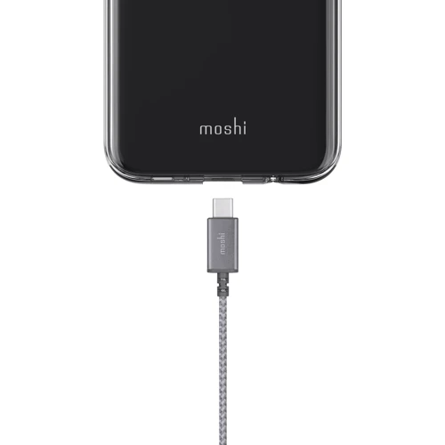 Кабель Moshi USB Cable to USB-C Integra 1.5m Titanium Grey (99MO084211) фото 3