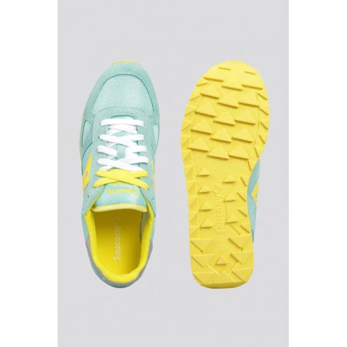 Кроссовки Saucony Shadow Original (1108-740s) 36.5 (6.5) бирюзовые натуральная замша всесезон: Материал подкладки Текстиль
