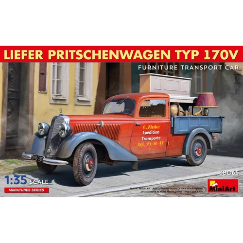 Бортовой грузовик MINIART тип 170V для транспортировки мебели (MA38065