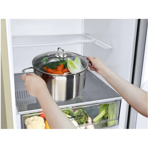 Холодильник LG DoorCooling+ GA-B459SEQZ: Общий объем, л 341