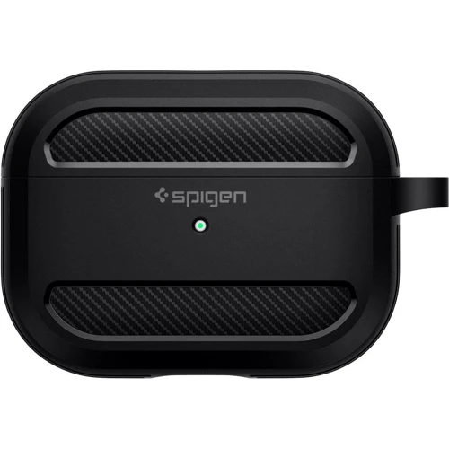 Чехол для наушников Spigen Rugged Armor with Belt Black (ASD00540) for Apple AirPods Pro: Совместимость AirPods Pro