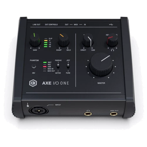 Интерфейс для ПК USB IK MULTIMEDIA AXE I/O ONE: Интерфейсы USB
