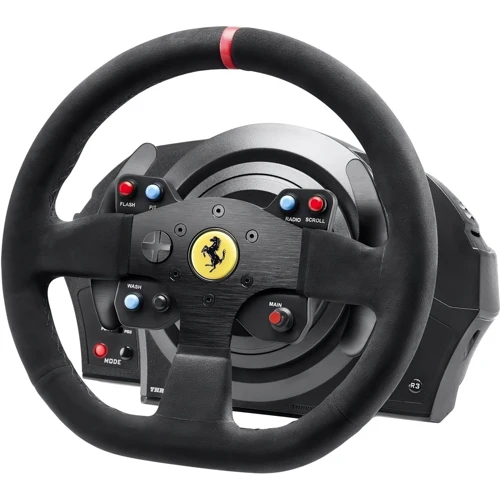 Аксесуар для приставки Thrustmaster T300 Ferrari Integral RW Alcantara edition for PС / PS4 / PS3 / PS5 (4160652) фото 4