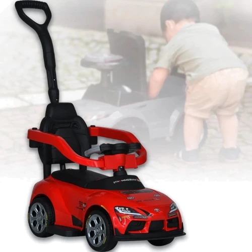 Детский электромобиль-толокар 3в1 Bambi Toyota красный (M 6129EBLR-3)