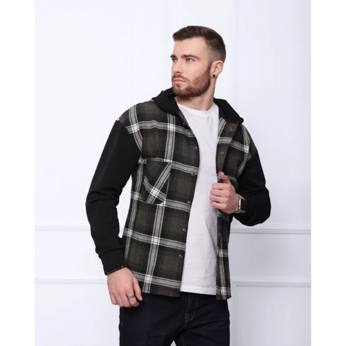 Рубашка ISSA PLUS SA-121 52 хаки