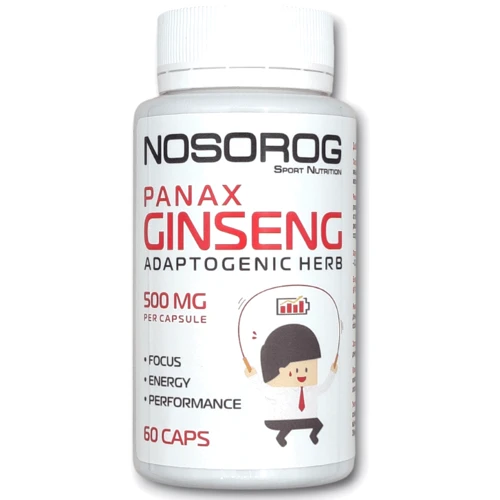 Nosorog Nutrition Panax Ginseng 60 capsules