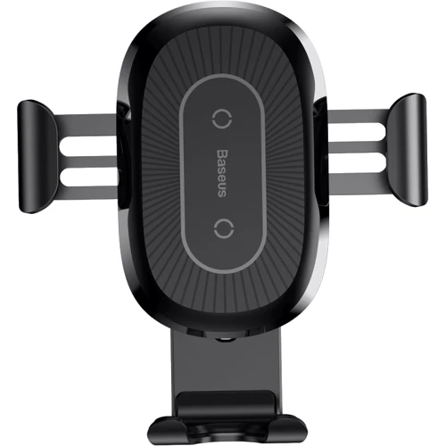 Держатель Baseus Car Holder Gravity Heukji Wireless Charger Black (WXZT-01)