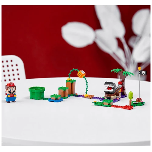 LEGO Super Mario Встреча в джунглях с кусакой на цепи. Дополнительный уровень (71381) фото 6