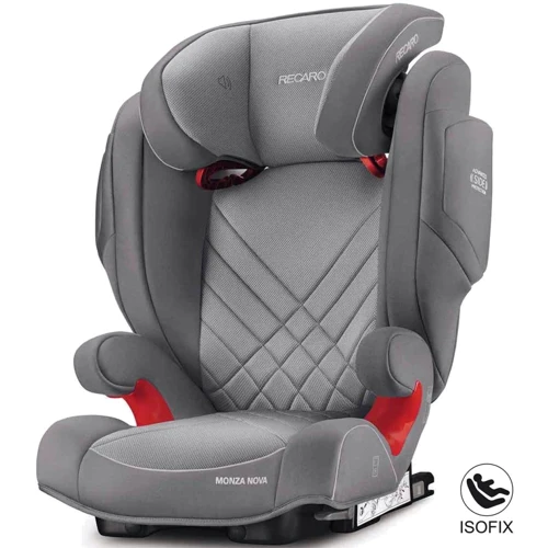 Автокресло RECARO Monza Nova 2 Seatfix Aluminium Grey