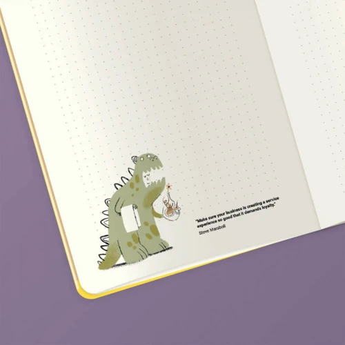 Блокнот Gifty Inspiring notebook. Black: Производитель Gifty