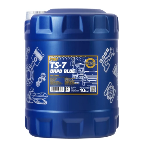 Моторна олива Mannol 7107 TS-7 UHPD Blue 10W-40. 10л (MN7107-10)