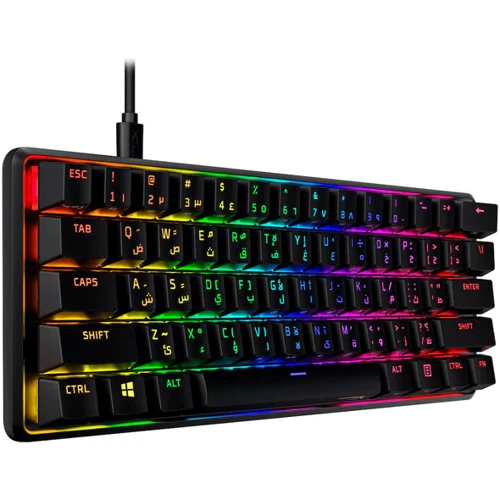 Клавіатура HyperX Alloy Origins 60 HX Red USB (4P5N4AA): Підключення дротове