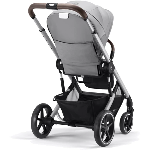 Прогулочная коляска Cybex Balios S Lux SLV Lava Grey с бампером (522002549) фото 14
