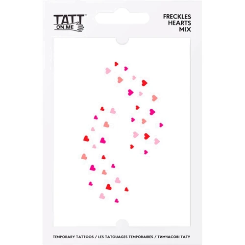 Временные татуировки TATTon.me Freckles Hearts Mix (TMF_hearts): Производитель TATTon.me