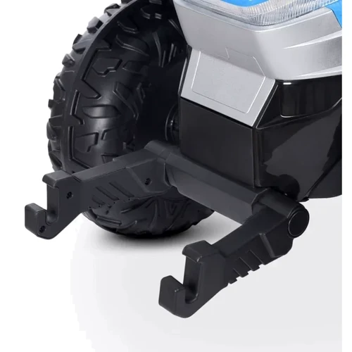 Дитячий електромобіль Bambi Racer трактор із причепом, синій (M 4844EBLR-4)