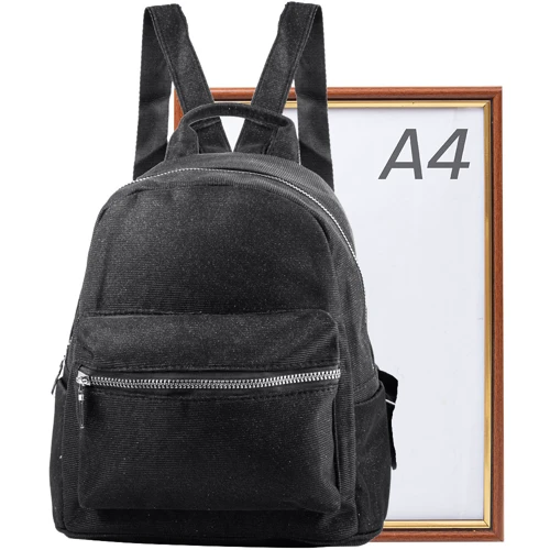 Жіночий рюкзак Valiria Fashion чорний (DETAG8013-3): Матеріал Текстиль