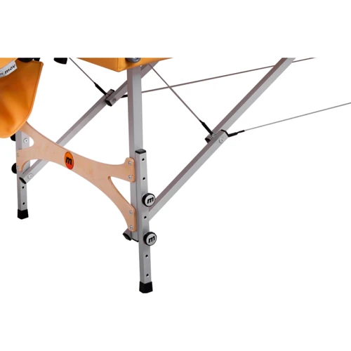 Массажный стол MOV Reflex Alu Pro 80 оранжевый (ReflexAluPro80-Yellow)
