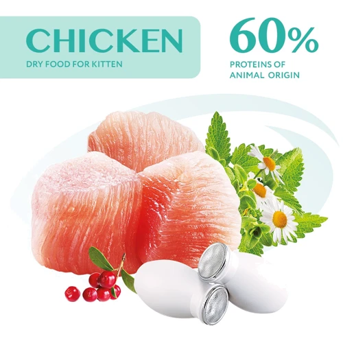 Сухой корм Optimeal Kittens Chicken для котят с курицей 1.5 кг (4820215369664): Вес упаковки 1.5 кг