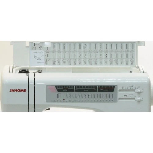 Швейна машина Janome 7518: Загальна кількість операцій 128