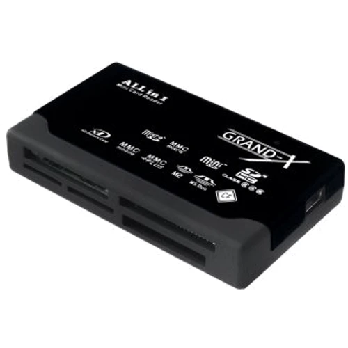 Аксессуар для накопителя Grand-X All-in-One 64Gb to 2Tb SDXC (CRX05Black)