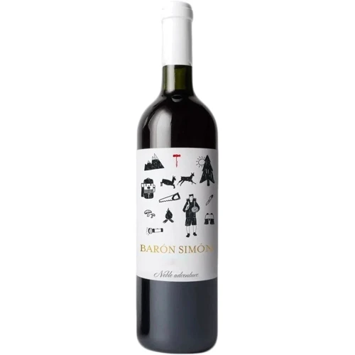 Вино Baron Simon Red Semi-Sweet красное полусладкое 0.75л (BWR0311)