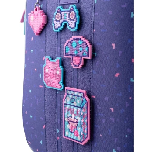 Набір Kite 555S Pixel Love рюкзак + пенал + сумка для взуття (SET_K24-555S-3) фото 13