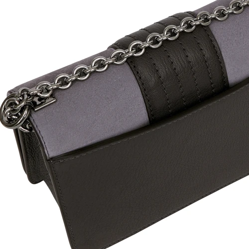 Женская сумка кросс боди Furla Mini серая (1033273): Фактура Зернистая, Матовая, Гладкая