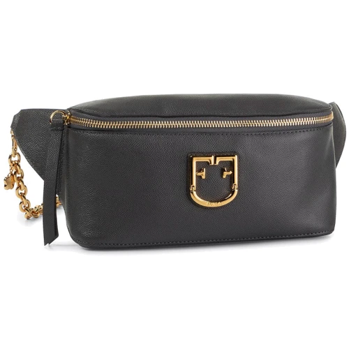 Жіноча поясна сумка Furla Isola S Belt Bag темно-сіра (1033402)