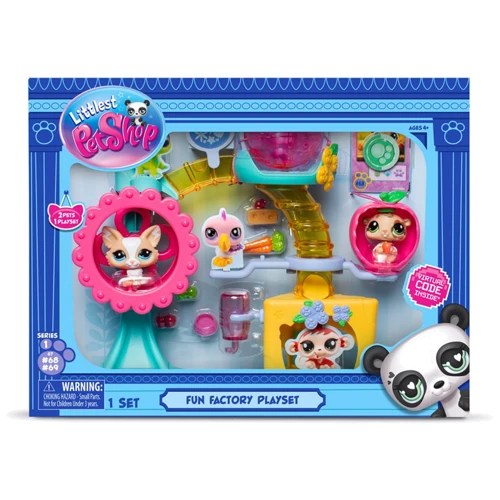 Игровой набор Littlest Pet Shop Фабрика развлечений (00519)