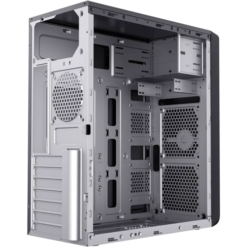 Корпус 2E TeamX TMX01 400W Black (2E-TMX01): Типоразмер Midi-Tower