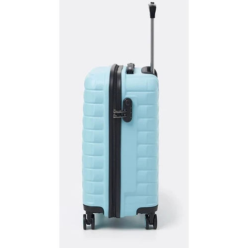 Чемодан Ricco Grande M blue (T15003blue-M): Материал Пластик
