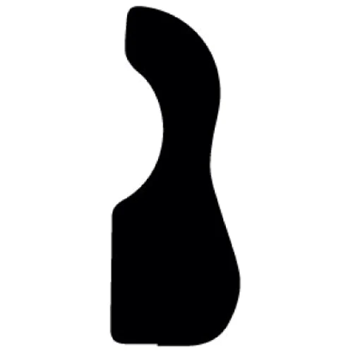 Панель Pickguard D'andrea 376A Large Black