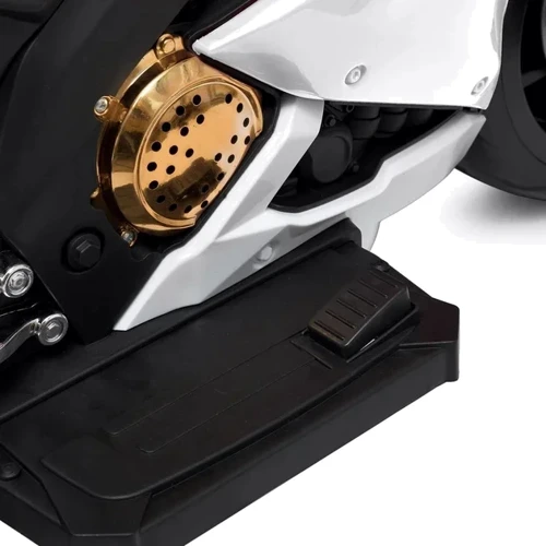 Дитячий електромотоцикл 2 колісний Bambi Racer 45W білий (M 5022EL-1): Матеріал коліс EVA