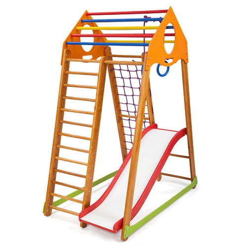 Детский спортивный комплекс SportBaby BambinoWood Plus 1: Тип гимнастические и спортивные комплексы