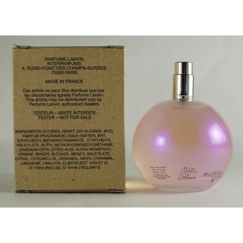 Lanvin Clat D'Arpege Sheer (женские) туалетная вода 100 мл Тестер