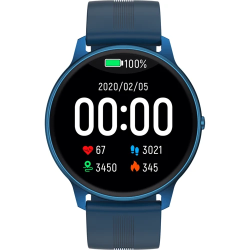 Смарт-годинник Linwear LW11 Blue: Дисплей 1.28 "TFT (240х240)