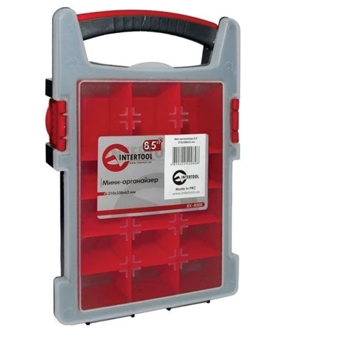 Мини-органайзер Intertool BX-4008 8.5", 210х338х62 мм