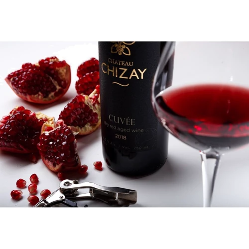 Вино Chizay Cuvée красное сухое выдержка 9 мес 0.75 (CHZ4820001633429): Страна производитель Украина