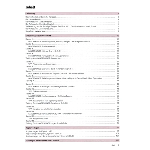 Logisch! neu B1: Lehrerhandbuch: Производитель Klett