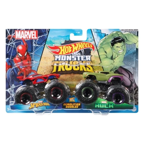 Набір Hot Wheels із 2 машинок-позашляховиків серії Monster Trucks (FYJ64) фото 9