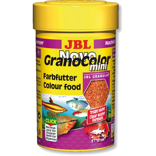 Корм JBL NovoGranoColor mini для окраски аквариумных рыбок 100 мл (30097)
