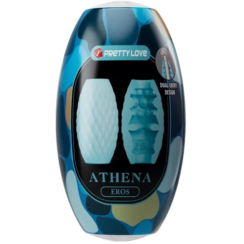 Мастурбатор яйце LYBAILE Pretty Love Athena EROS Blue (BM-00900T99-3)