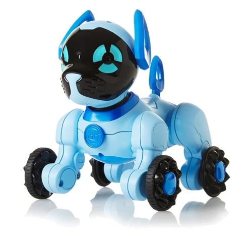 Маленький щенок WowWee Чип (голубой): Датчики прикосновения