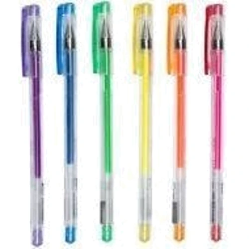 Набор гелевых ручек Economix NEON, 6 цветов (E10512) фото 1