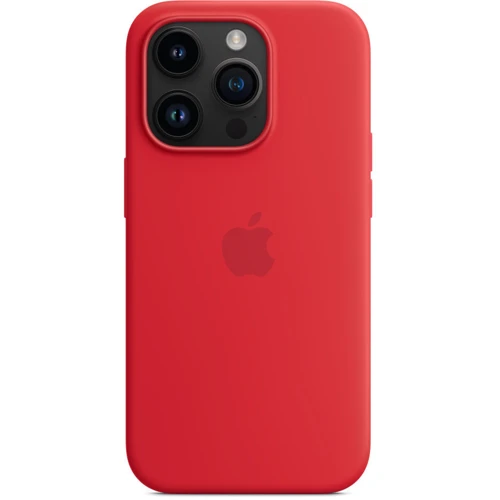 Чехол для iPhone Apple Silicone Case with MagSafe (PRODUCT)RED (MPTG3) for iPhone 14 Pro: Тип чехла накладка на заднюю часть