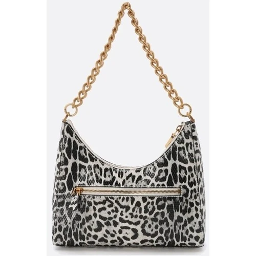 Женская сумка хобо GUESS CENTRE STAGE HOBO черно-белая (HWLB8504020-BWP): Тип Сумки