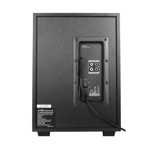 Акустическая система F&D F580X Black: Выходная мощность колонок 2x17.5 Вт