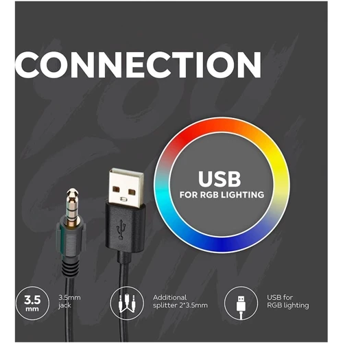 Наушники Canyon Darkless GH-9A Black фото 6