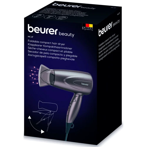 Фен Beurer HC 17: Потужність, Вт 1300
